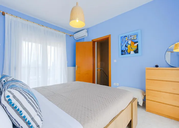 度假居 Ioli By Halu! 3bd Family House With Private Garden 阿菲托斯