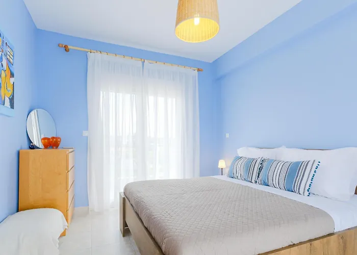 度假居 Ioli By Halu! 3bd Family House With Private Garden 阿菲托斯